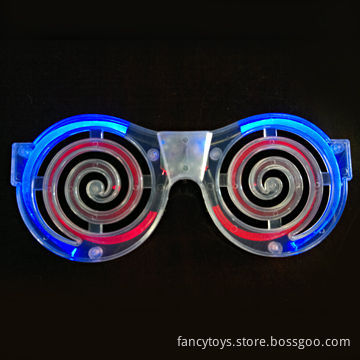 Fashion LED Spiral Sunglasses